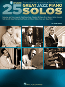 25 Great Jazz Piano Solos w/online audio [piano]