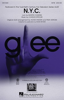 N.Y.C. by Charnin Martin - Brymer Mark - Glee Cast (TV Series for SATB