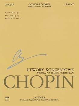 Concert Works For Piano And Orchestra Version For 1 Piano Wn A Xiv A Vol.15 by Chopin Frederic - Ekier - for Piano