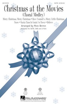 Christmas at the Movies by - Brymer Mark - for 2-Part and Piano