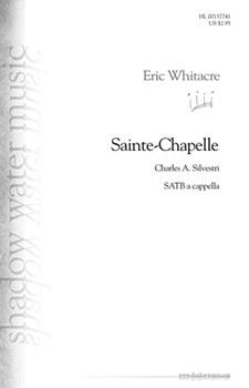 Sainte-Chapelle by Whitacre Eric for SSATB a cappella
