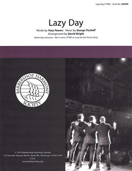 Lazy Day by - Wright David - for TTBB a cappella