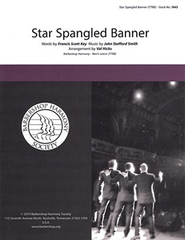 Star Spangled Banner by Smith John Stafford - Hicks Val - for TTBB a cappella