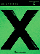 Hal Leonard   Sheeran E Ed Sheeran - X - Piano / Vocal / Guitar