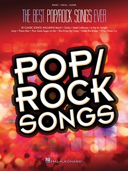 Hal Leonard   Various Best Pop/Rock Songs Ever - Piano / Vocal / Guitar