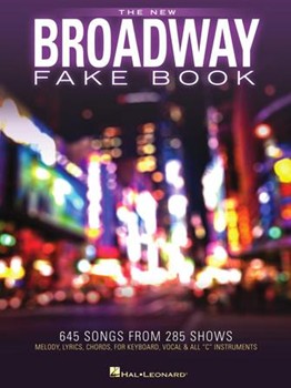New Broadway Fake Book [c instruments] Fakebook