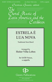 Estrela A Lua Nova by Villa-Lobos Heitor - Villa-Lobos Heitor - for SATB