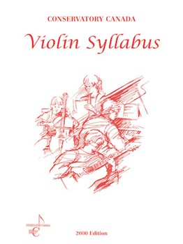 Violin Syllabus Conservatory Canada by for