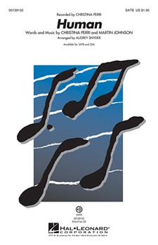 Human by Johnson Martin - Snyder Audrey - Christina Perri for SATB