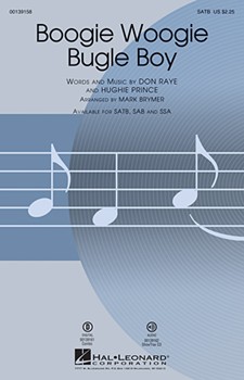 Boogie Woogie Bugle Boy by - Brymer Mark - Bette Midler for SAB