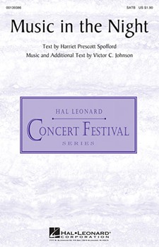 Music in the Night by Johnson Victor C for SATB