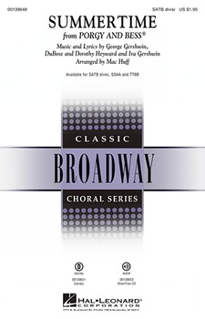 Summertime by Gershwin George - Huff Mac - for TTBB