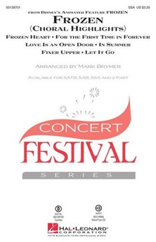 Frozen (Choral Highlights) by Lopez Robert - Brymer Mark - for SSA