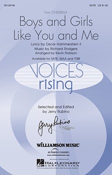 Boys and Girls Like You and Me by - Robison Kevin - for SATB