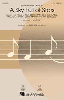 Sky Full of Stars by Champion Will - Huff Mac - Coldplay for 2-Part