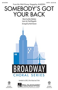 Somebodys Got Your Back by Menken Alan - Brymer Mark - for SAB