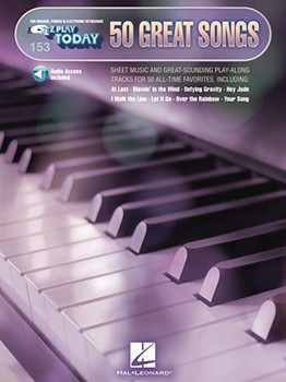 50 Great Songs by Various for Piano Collection