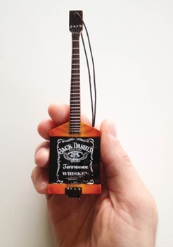Michael Anthony Jack Daniels Bass - 6 inch. Holiday Ornament by for