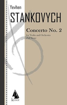 Violin Concerto No. 2 Full Score by Stankovych Yevhen for Score