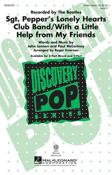 Sgt Pepper's Lonely Hearts Club Band/With A Little Help From My Friends by Lennon and McCartney - Emerson Roger - The Beatles for Accompaniment CD