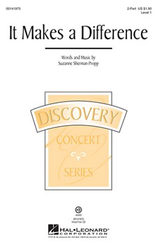 It Makes a Difference by Propp Suzanne Sherman for VoiceTrax