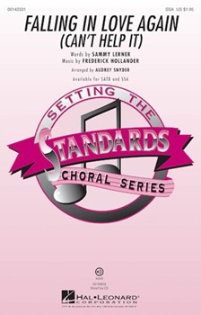 Falling in Love Again (Can't Help It) by Frederic and Hollander - Snyder Audrey - Marlene Dietrich for SSA