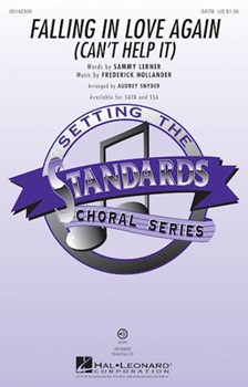 Falling in Love Again (Can't Help It) by - Snyder Audrey - for ShowTrax