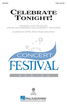 Celebrate Tonight! by Jacobson John for ShowTrax CD