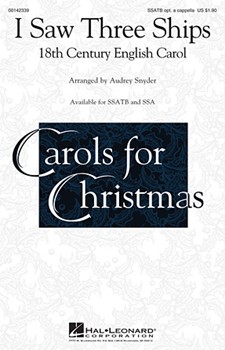 I Saw Three Ships by - Snyder Audrey - for SSA