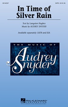 In Time of Silver Rain by Snyder Audrey for SATB