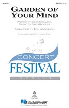 Garden of Your Mind by Boswell John - Anderson Tom - Fred Rogers for SATB