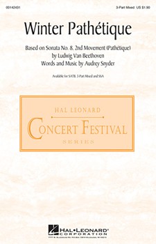 Winter Pathetique by Snyder Audrey for 3-Part Mixed