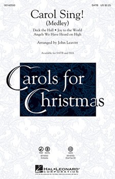 Carol Sing by - Leavitt John - for SATB