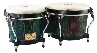 Supremo Select Series Bongos Dark Iris Finish by for