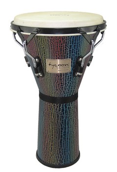 Supremo Series Djembe Dark Iris Finish by for