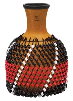 Natural Fiberglass Shekere by for