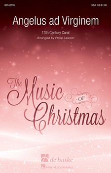 Angelus ad Virginem by - Lawson Philip - for SSA