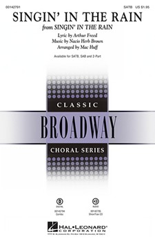 Singin in the Rain by Brown Nacio Herb - Huff Mac - for 2-Part