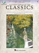 Hal Leonard Various   Journey Through the Classics Book 4 Intermediate  - Book / Online Audio