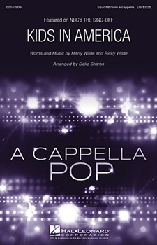 Kids in America by Wilde Marty and Ricky - Sharon Deke - for SSATBB a cappella