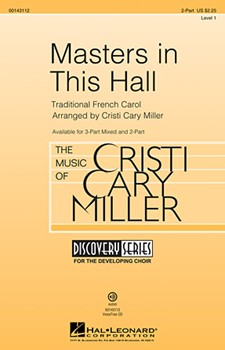 Masters in This Hall by - Miller Cristi Cary - for 2-Part