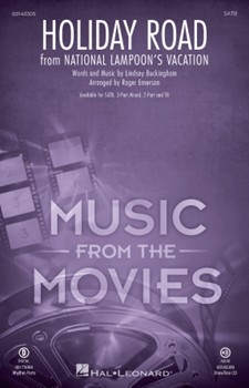 Holiday Road by Buckingham Lindsey - Emerson Roger - Lindsey Buckingham for SATB and Piano