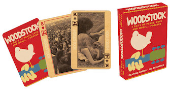 Woodstock Playing Cards by Various for
