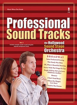 Professional Sound Tracks Volume 5 Music Minus One [vocal cd]