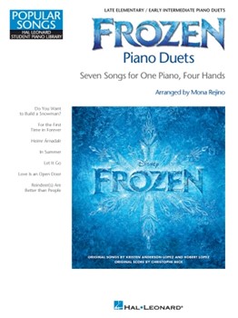 Frozen Piano Duets - Popular Songs Series Late Elementary/Early Intermediate Piano Due 1P4H