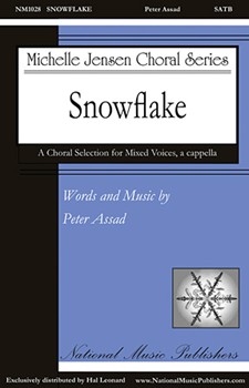 Snowflake by Assad Peter for SATB