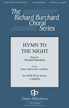 Hymn to the Night by Burchard Richard for SATB divisi a cappella