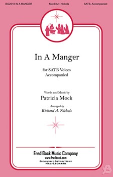 In a Manger by Mock Patricia - Nichols Richard - for SATB