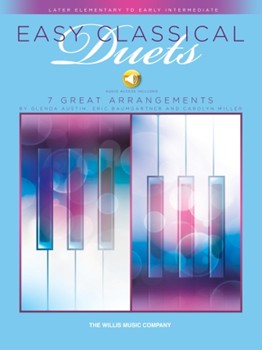Easy Classical Duets w/online audio [early intermediate piano duet]