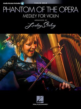 Phantom of the Opera Medley w/online audio [violin] Lindsey Stirling